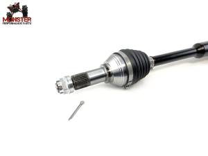 MONSTER AXLES - Monster XP Series Front Left CV Axle & Brg for Can-Am 705401937 - Image 4