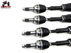 MONSTER AXLES - Monster Axle Set with 2" Lift & Spacers for Yamaha Grizzly 700 2016-2022 - Image 2