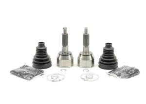 CV Joint Kits for Polaris Ranger 500 2009-2010 XP 700 2009 800 2010 Rear or Middle Outer Set of 2 Precision Machined Heat-Treated Smooth Articulation Quality Grease ATVPC