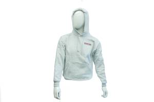 Monster Performance Parts Authentic Hooded Sweatshirt Large Light Grey Durable Fabric Draw-String Hood Central Front Pocket Soft Feel Comfortable Fit Machine Washable
