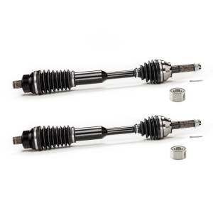 Monster XP Series Rear CV Axles & Brgs for Polaris 1332878 Left & Right Ranger 500 800 Telescoping Built Tough Fits Stock Setups up to 4" of Lift