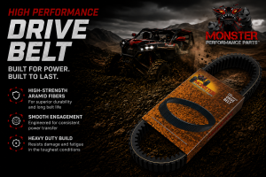 Monster Performance Drive Belt for Polaris 3211169