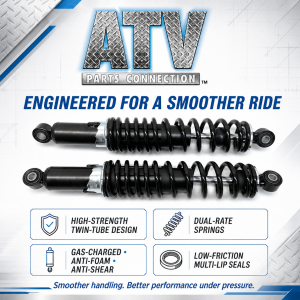ATV Parts Connection - Front Shocks for Honda 51400-HM5-A10 FourTrax 300 4x4 1993-2000 - Image 3