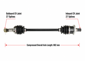 ATV Parts Connection - Rear CV Axles for Arctic Cat 1436-411 - Image 4
