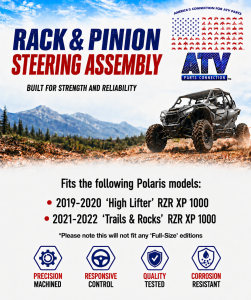 ATV Parts Connection - Steering Rack and Pinion for Polaris 1824836 RZR XP 1000 - Image 3