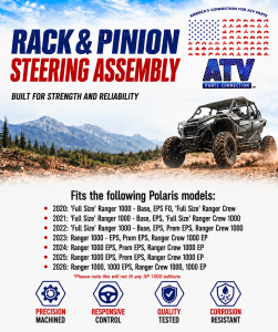 ATV Parts Connection - Steering Rack and Pinion for Polaris 1825059 1824790 Ranger 1000 - Image 4