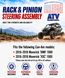 ATV Parts Connection - Rack and Pinion for Can-Am 709401610 Maverick XMR XXC 1000 2016-2018 - Image 4