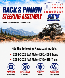 ATV Parts Connection - Steering Rack and Pinion for Kawasaki 39191-0016 Mule 4000 4010 - Image 4