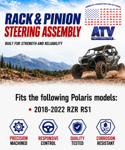 ATV Parts Connection - Steering Rack and Pinion for Polaris 1824709 RZR RS1 2018-2022 - Image 5