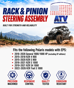 ATV Parts Connection - Steering Rack and Pinion for Polaris 1823994 General 1000 RZR 4 S 900 1000 - Image 4