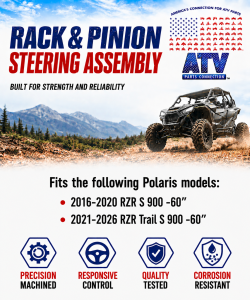 ATV Parts Connection - Steering Rack and Pinion for Polaris 1824349 RZR 900 60" - Image 2
