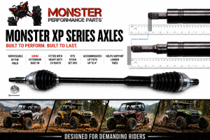 MONSTER AXLES - Monster XP Series Rear Right CV Axle for Can-Am 705501486 - Image 2