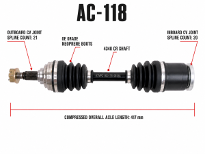 ATV Parts Connection - Front Left CV Axle for Arctic Cat 1502-441 - Image 4