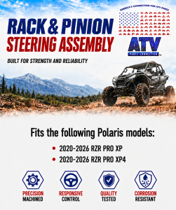 ATV Parts Connection - Steering Rack and Pinion for Polaris 1824946 RZR PRO XP XP4 2020-2026 - Image 3