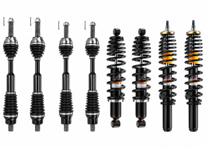 Monster CV Axle & Shock Set for Polaris 1332690 1332692 7043532 7043548