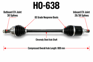ATV Parts Connection - Rear CV Axle for Honda 44250-HL6-AB1 Talon 1000R 2022 & 1000RS 2023-2024 - Image 4