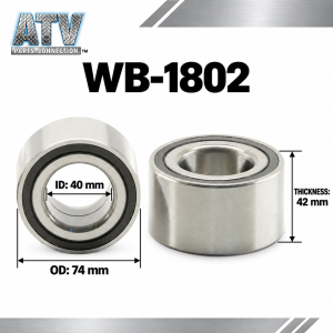 ATV Parts Connection - Rear Wheel Bearing for Kawasaki KRX1000 2020-2025 92045-0920 - Image 2