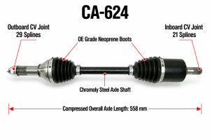 ATV Parts Connection - Front Right CV Axle for Can-Am Maverick Trail 700 2022-2026 705402879 - Image 4