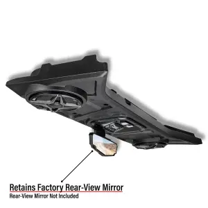 SSV Works - 2024-2026 Polaris RZR XP 1000 2-Speaker Overhead Soundbar w/MRB3S Bluetooth Radio and Built-in Dome Light - Image 2