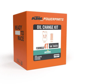 KTM Motorex Oil Change Kit 15W-50 U6923151 for 390 Duke, RC 390 Adventure