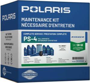 Polaris Oil Change Kit 2830556 Ranger XP 1000 PS-4 5W-50 Full Synthetic - Image 4