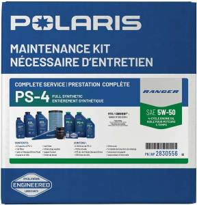 Polaris Oil Change Kit 2830556 Ranger XP 1000 PS-4 5W-50 Full Synthetic - Image 3
