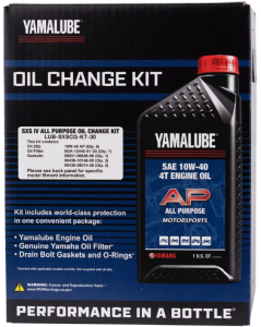 Yamaha Complete Oil Change Kit LUB-SXSCG-KT-30 | Yamalube 10W-40 | Wolverine RMAX2 1000 & RMAX4 1000 2021-2025 - Image 2