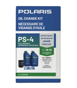 Polaris Complete Oil Change Kit 2202166 | PS-4 5W-50 Full Synthetic | Ranger RZR Sportsman & ACE - Image 3