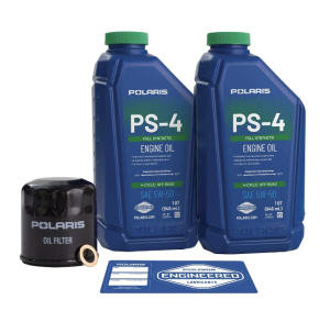 Polaris Complete Oil Change Kit 2877473 | PS-4 5W-50 Full Synthetic | Sportsman & Scrambler - Image 2