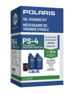Polaris Complete Oil Change Kit 2202166 | PS-4 5W-50 Full Synthetic | Ranger RZR Sportsman & ACE - Image 4