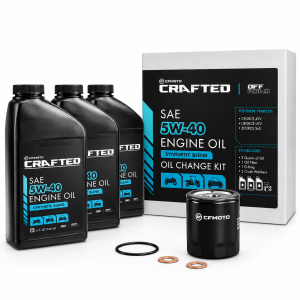 CFMOTO Complete Oil Change Kit CF-852021-00820 | 5W-40 Synthetic Blend | CFORCE ZFORCE UFORCE