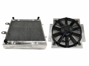 Monster Performance Radiator & Fan Set for Polaris 1240520 1240152 2411330